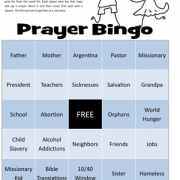 Prayer Bingo Thumbnail